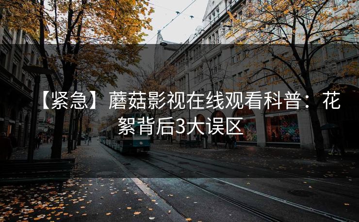 【紧急】蘑菇影视在线观看科普：花絮背后3大误区